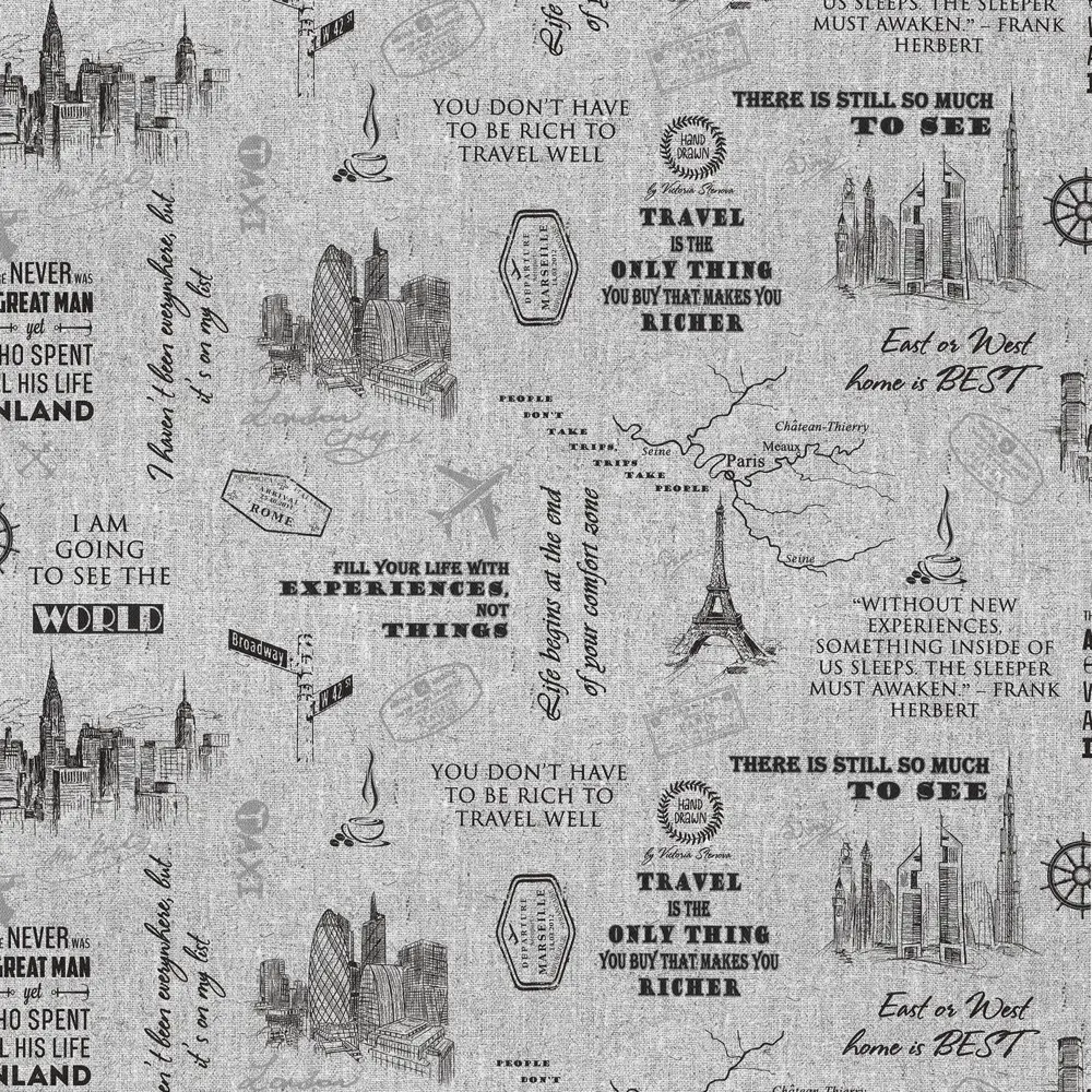 Обои Discovery VS984077, флизелиновые, 1.06х10 м Victoria Stenova STLM-2095700 - Вид №1