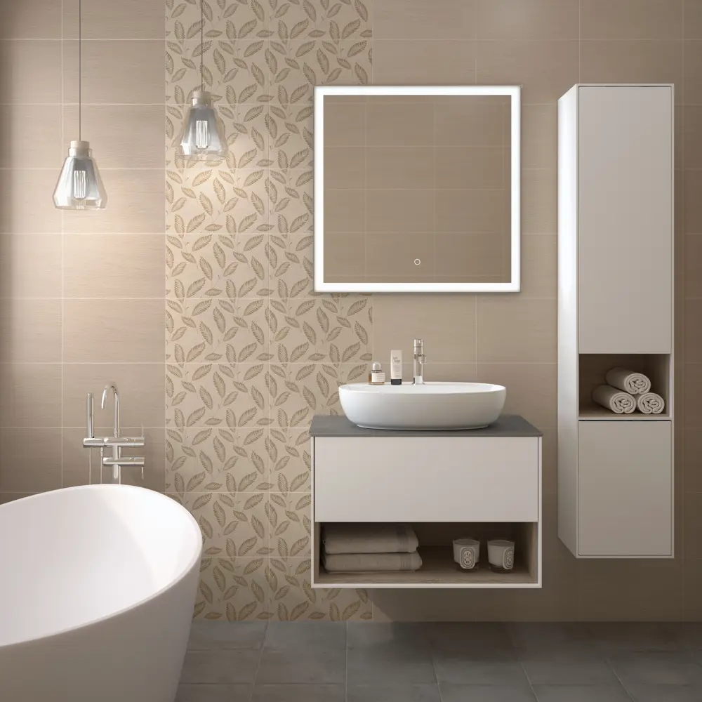 Декор Kerama Marazzi Авеллино 25x40 см цвет бежевый 83288221 STLM-2088636 Авеллано - Вид №4