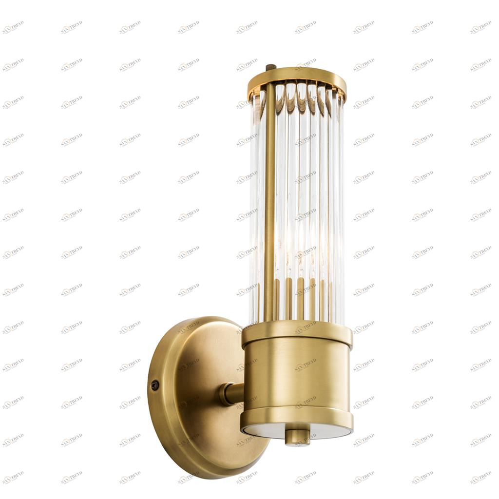 Светильник настенный золотистый Wall Lamp Claridges Single 111015 EICHHOLTZ  00-3882663 Золото 