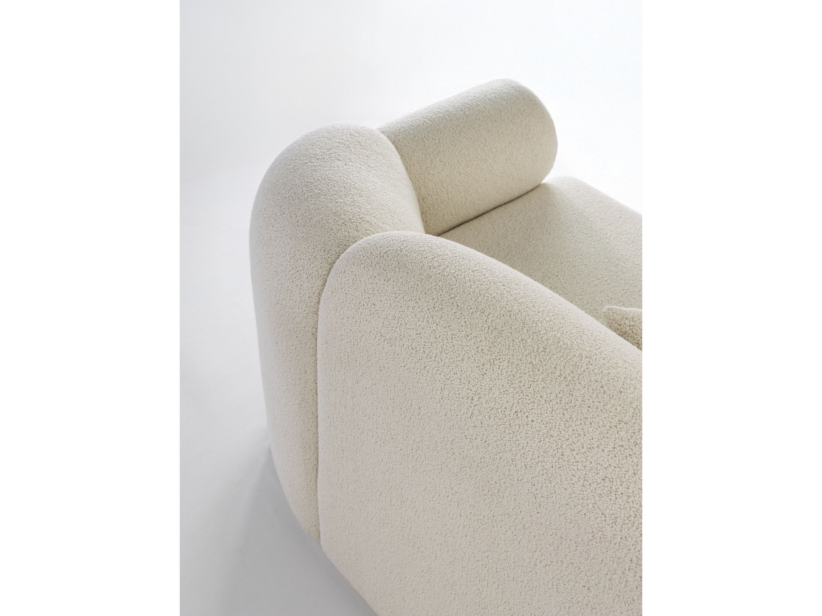 3-местный изогнутый тканевый диван JOSÉ LEITE DE CASTRO CHRYSLER ARCH-00044444 - Вид №2