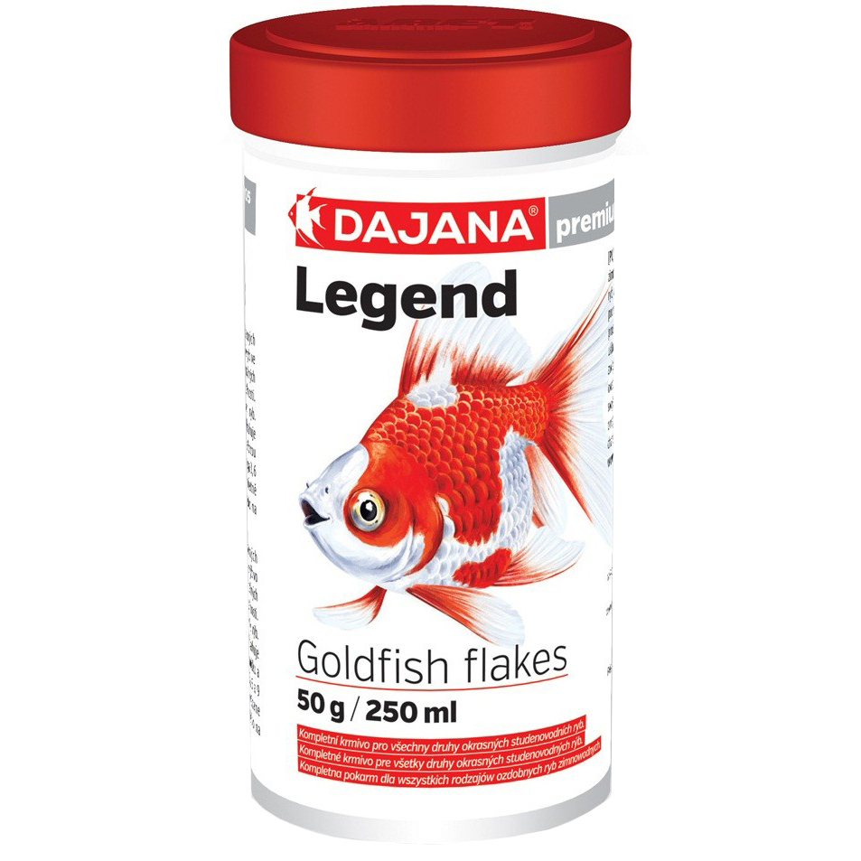 ПР0045373 Корм для рыб Legend Goldfish Flakes Хлопья для золотых рыб 250мл DAJANA 