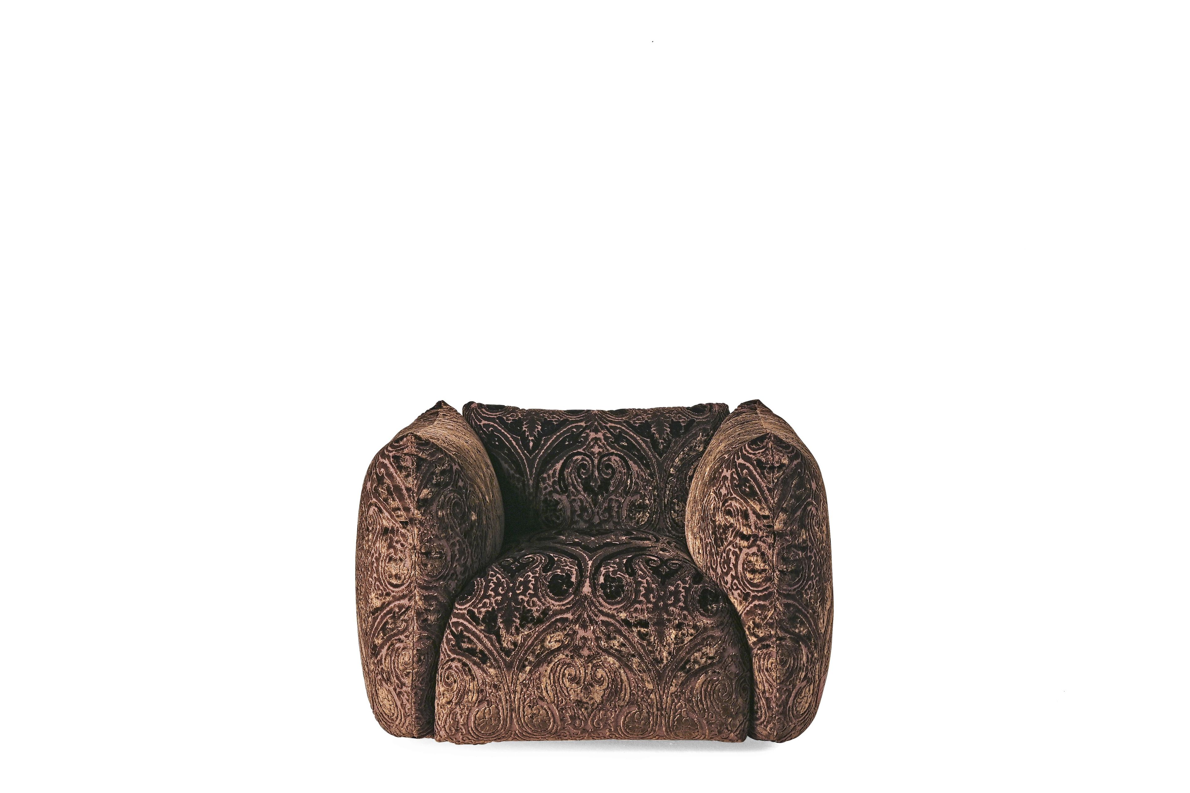 Тканевое кресло с подлокотниками ETRO Home Interiors Cushy ARCH-00085449 - Вид №21