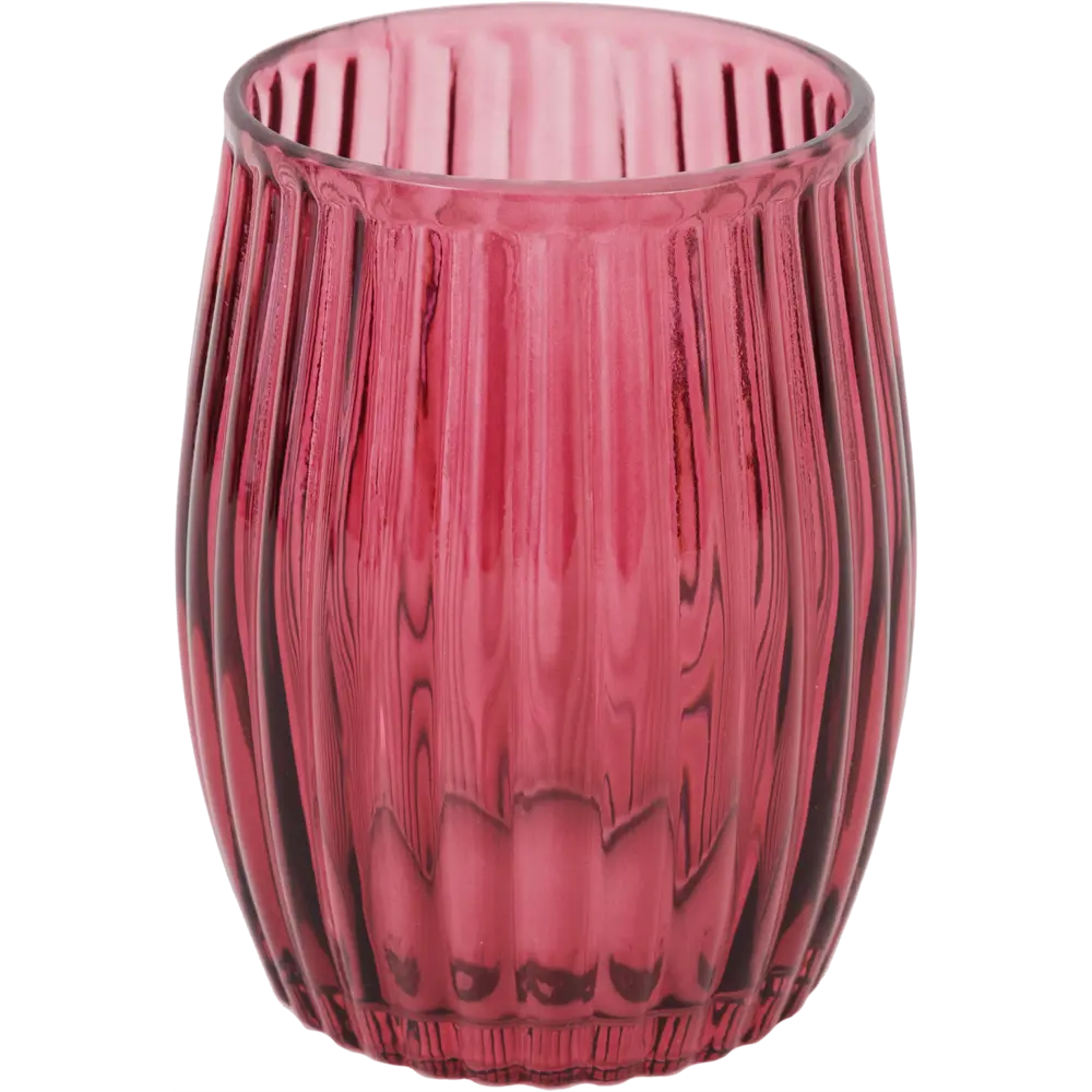 Стакан для зубных щёток Vidage Amatista стекло цвет красный STLM-2175274