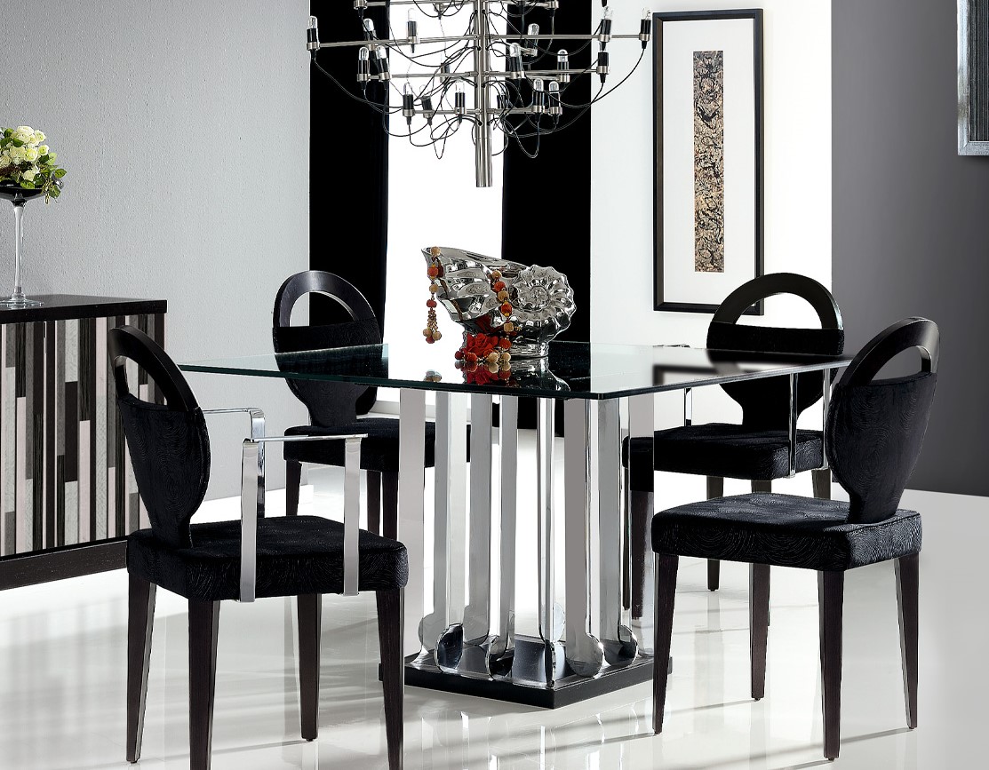 105600 Стол с основанием Cesar и столешницей 120 x 120 см Llass Attitude Santreyd