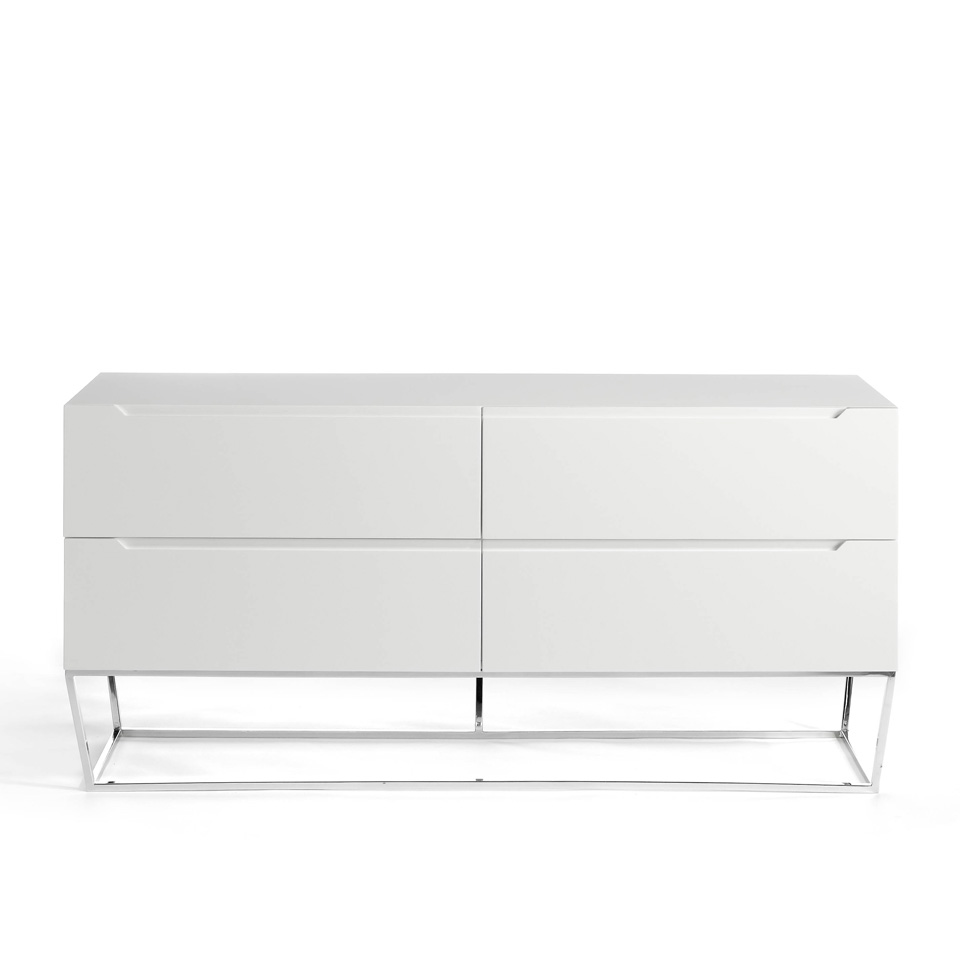 Комод белый с 4 ящиками CP1801-C-Blanco от Angel Cerda ANGEL CERDA ДИЗАЙНЕРСКИЕ 345639 Белый  - Вид №5