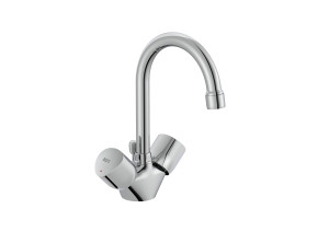 A5A368EC00 Двухрычажный смеситель для раковины с поворотным изливом ROCA Brava
