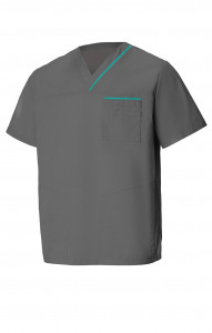 5040198 Куртка ОРИОН мужская серая морская волна  Медицинская одежда  размер 56-58/170-176