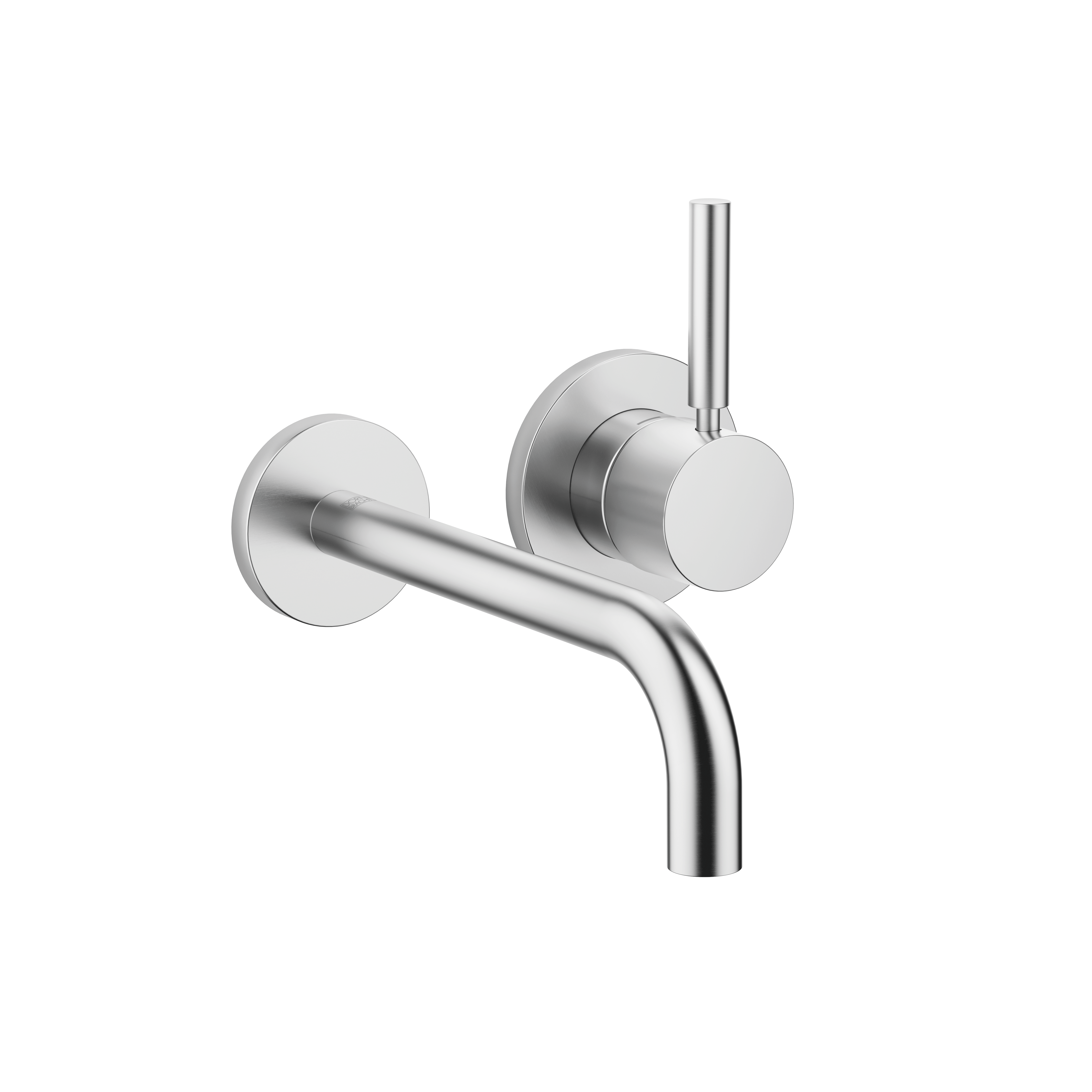 МЕТА Смеситель для раковины, однорычажный, настенный с отдельными розетками - Матовый Хром 36862660-93 DornBracht 