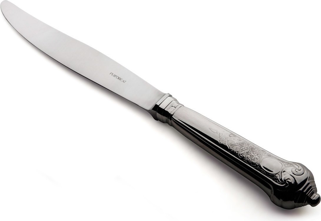 10565212 Puiforcat Нож столовый 25,5см "Элизе" (серебро 925 пробы) Серебро 925 