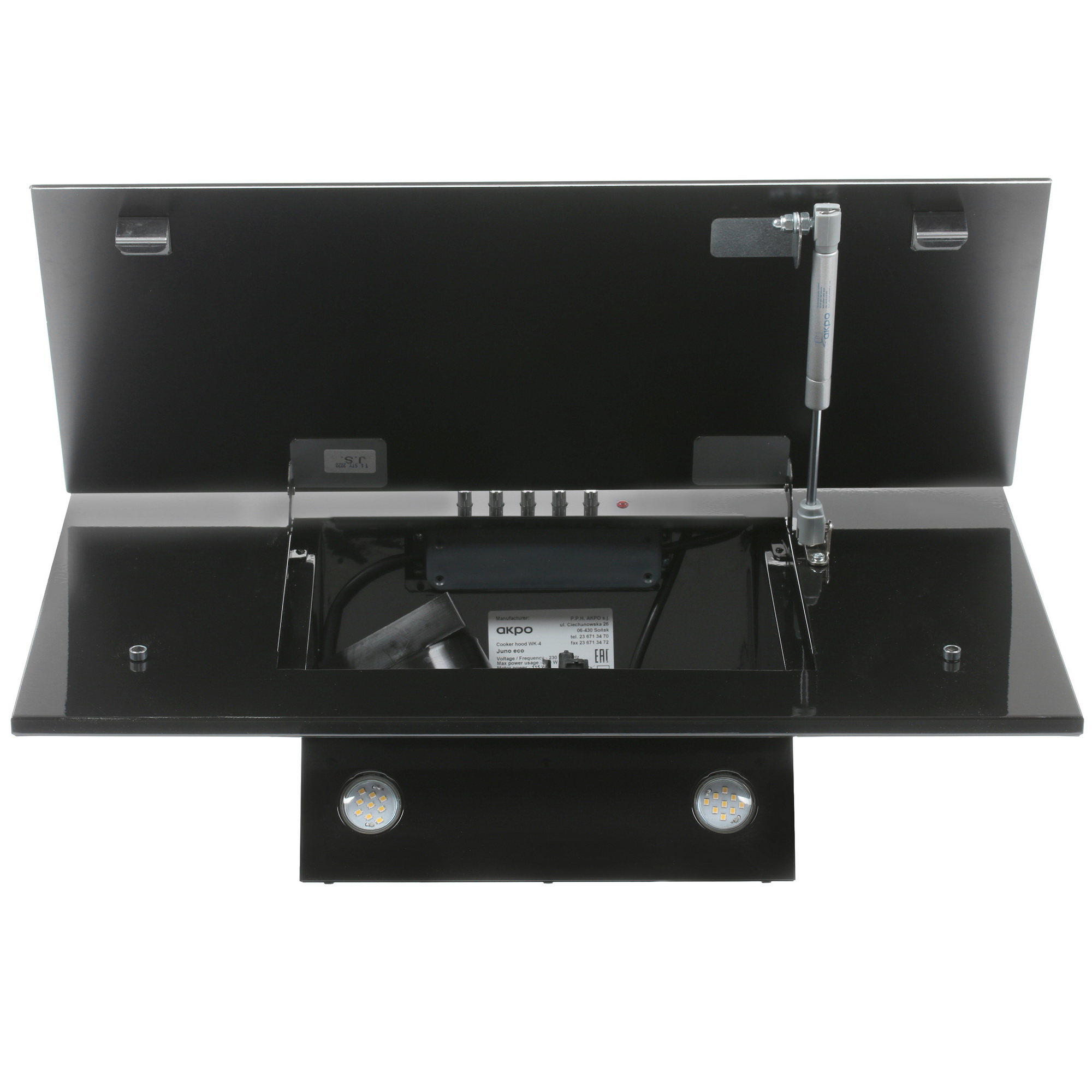 1147037 Вытяжка наклонная Akpo WK-4 Juno eco черный/черный STDN-0012686 - Вид №8
