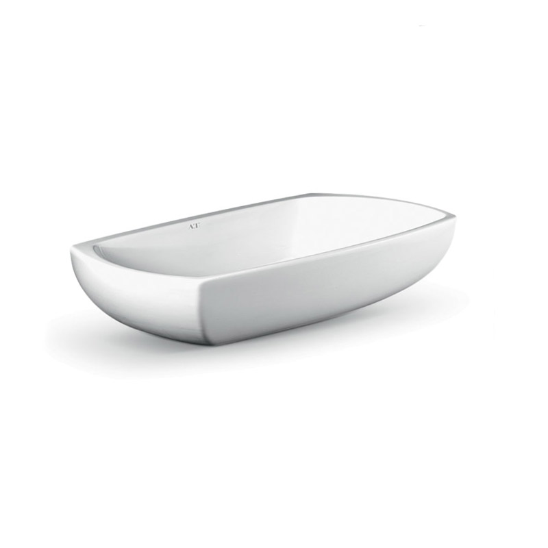 L273T0R0V0.100 Накладная раковина прямоугольная A. e T. Italia SPOT Белый глянцевый AeT ITALIA