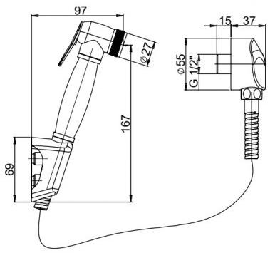 NC666661arona Компакт унитаз с бачком Белый Paini ARONA Италия;Португалия - Вид №8