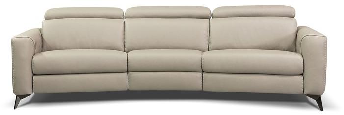 Rossini Sofas Изогнутый регулируемый кожаный диван sun-id-1509203 - Вид №11