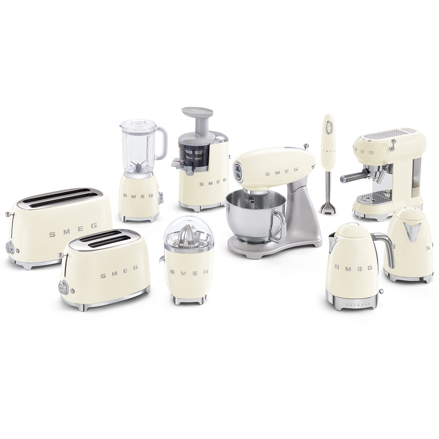 Кофемашина-эспрессо Smeg, кремовая ECF01CREU - Вид №5