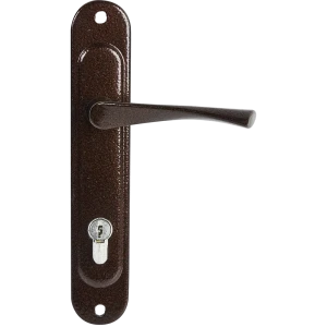 ЗЕНИТ Замок врезной для деревянных дверей с медным покрытием 85302252