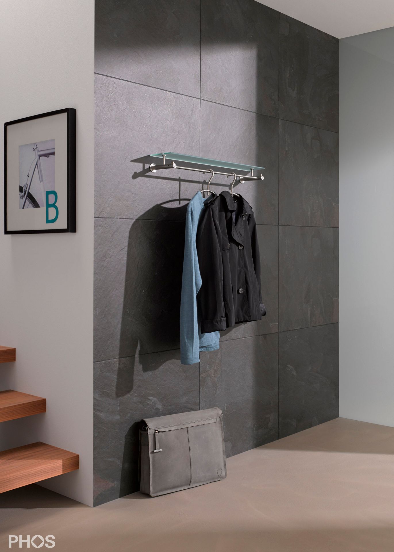 G4-600G Навесной шкаф со стеклянной полкой, ширина 60 см. PHOS  - Вид №3