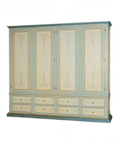 2982 Tifernoit Шкаф 4-дверный, 8 ящиков Zona Notte