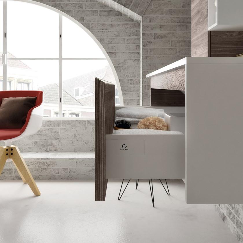 Gruppo Geromin Тумба под умывальник со шкафом Change sun-id-1419383 - Вид №1