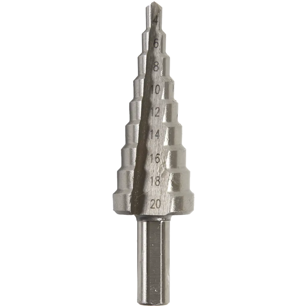 Ступенчатое сверло Santreyd HSS 4-20 мм для точных отверстий 89795158 STLM-0079979