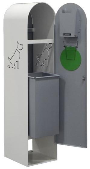 DIMCAR Контейнер для собачьих экскрементов из оцинкованной стали  G460  - Вид №2