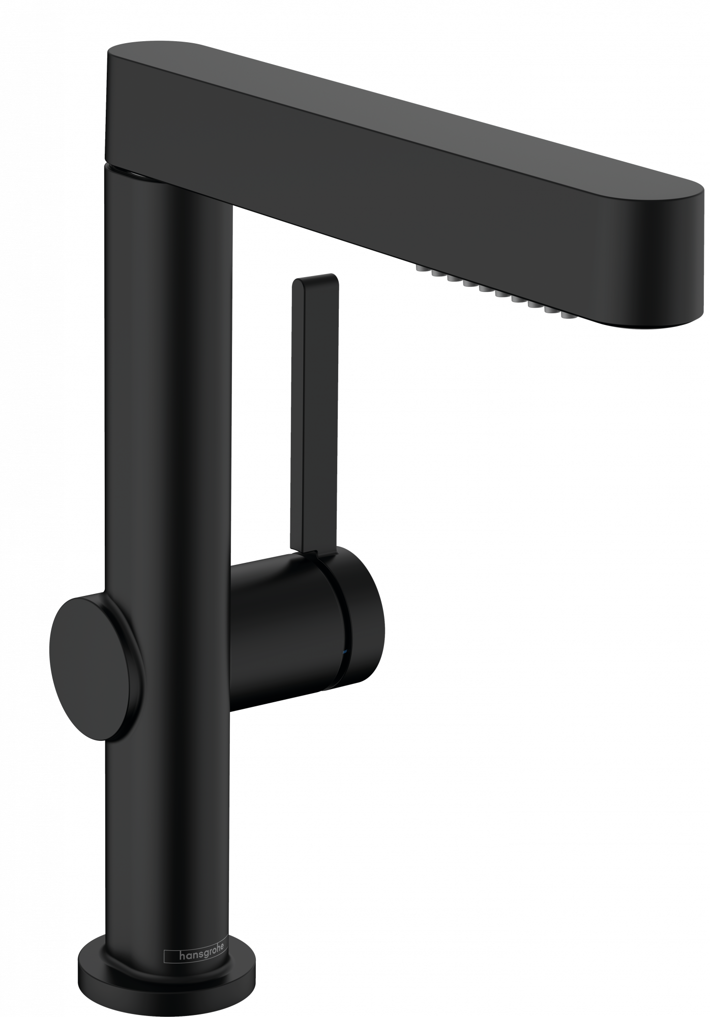 76063670 Finoris Смеситель для раковины 230, однорычажный, с вытяжным душем, 2jet и сливным гарнитуром Push-Open Hansgrohe 