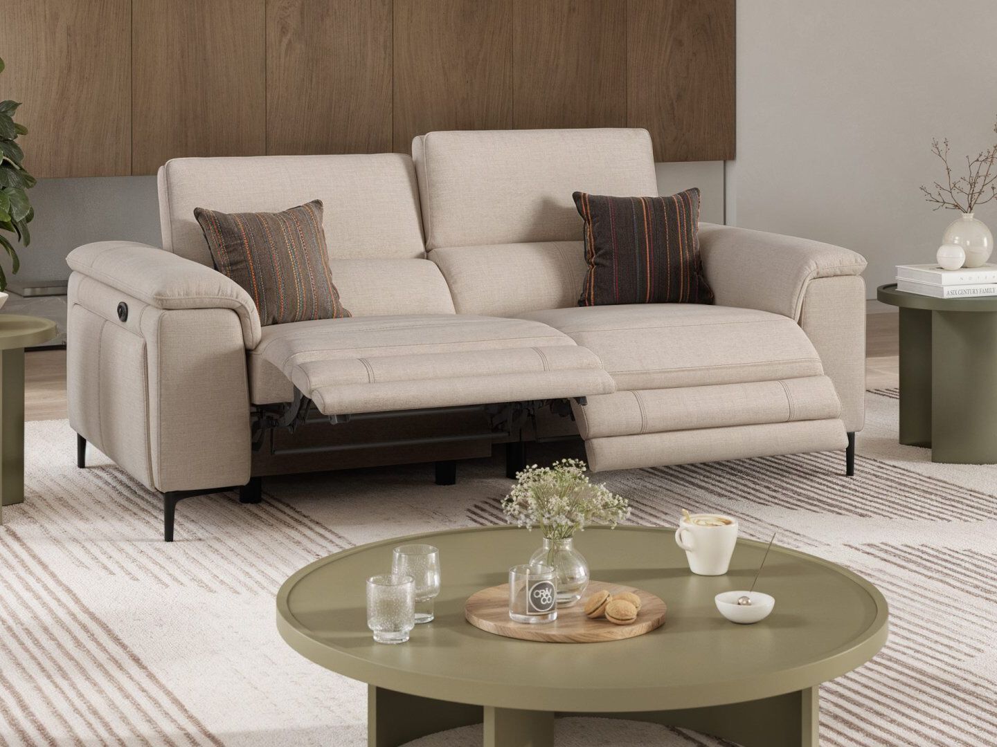 3-местный тканевый диван Sofanella Marino ARCH-00086401 - Вид №4