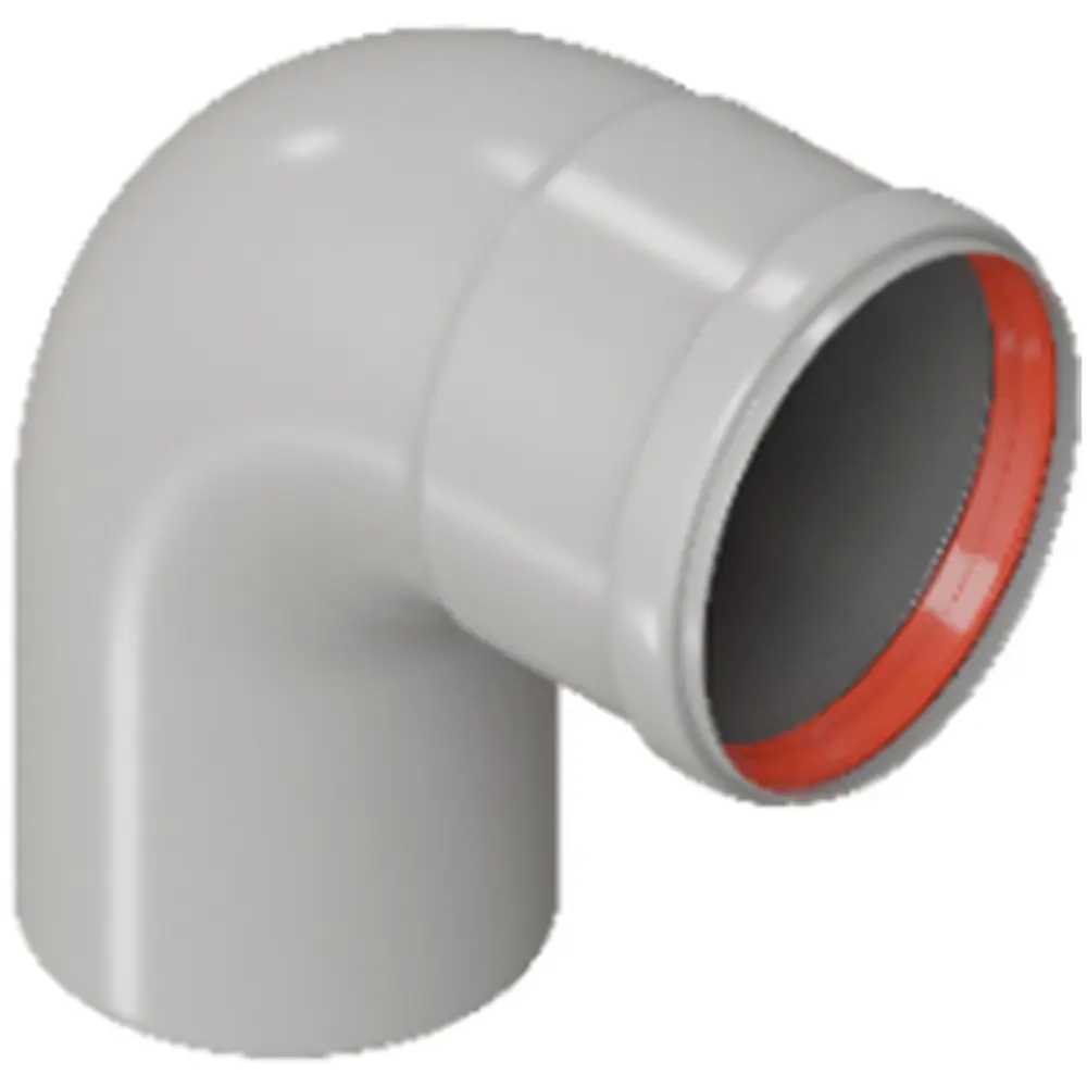 Отвод для дымохода Rommer D80 200x170 мм алюминий 0.75 мм Отсутствует STLM-2007514