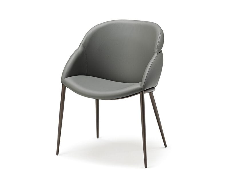 Кожаный мягкий стул с подлокотниками Cattelan italia Камилла ARCH-00068895