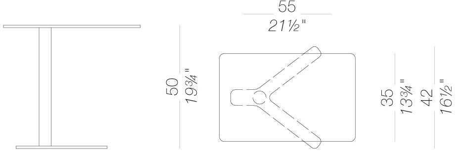 Lapalma Прямоугольный садовый стол Yo outdoor sun-id-1391873 - Вид №5
