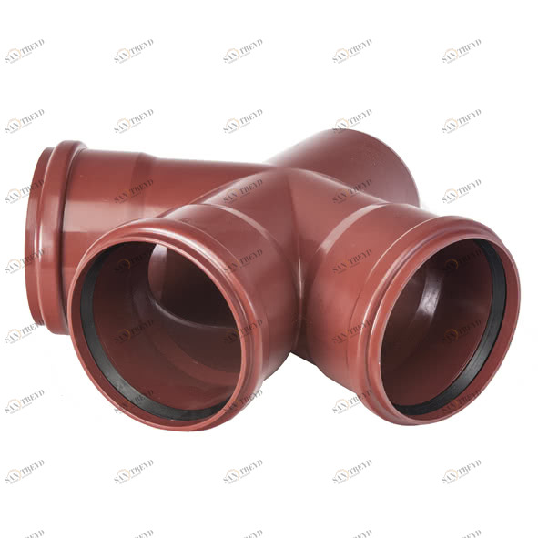 8M3187D9090 SANHA M3-187D крестовина, угол 87,5°  DN 90x90 / OD 90x90 мм 