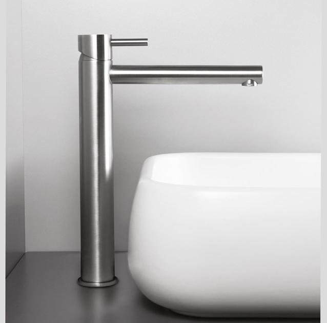 Super Inox Смеситель для раковины, однорычажный, настольный, из нержавеющей стали Dmb 0031167x - Вид №1