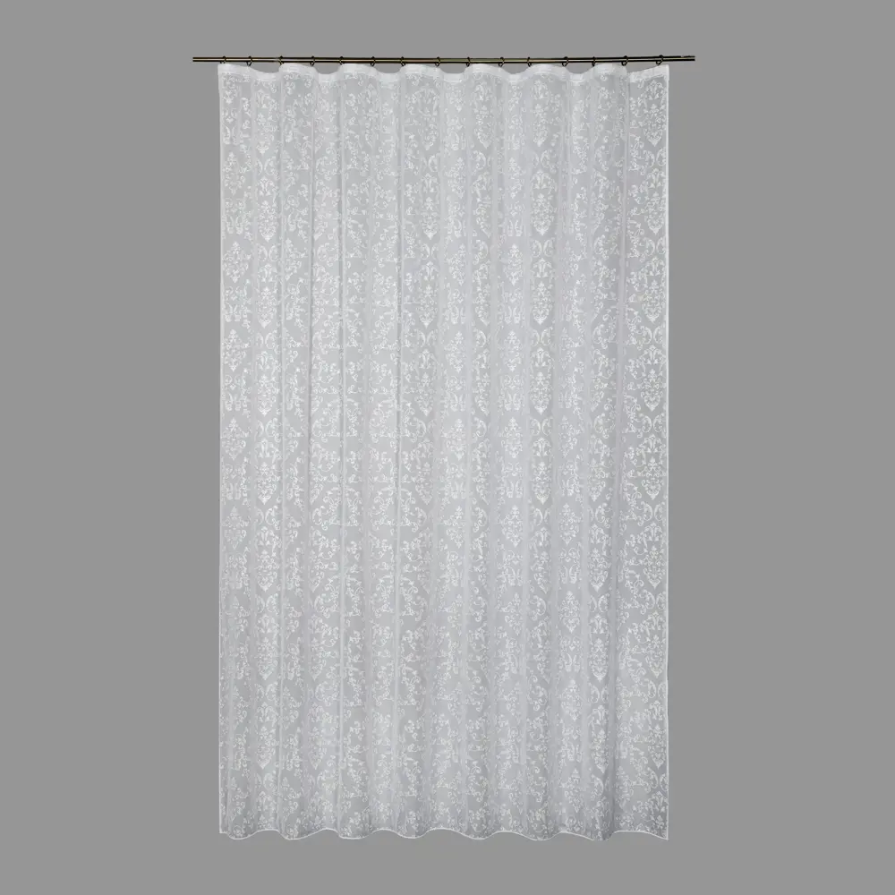 Тюль на ленте «Узор» 250x280 см цвет жёлтый GARDEN STLM-2047860 - Вид №1