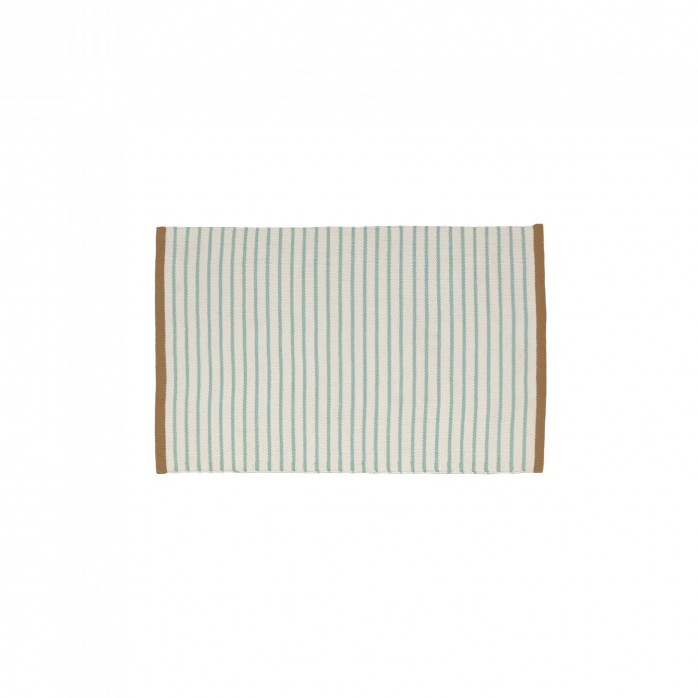 098031 Коврик зеленый полосатый из PET 60 x 90 La Forma Catiana  - Вид №1