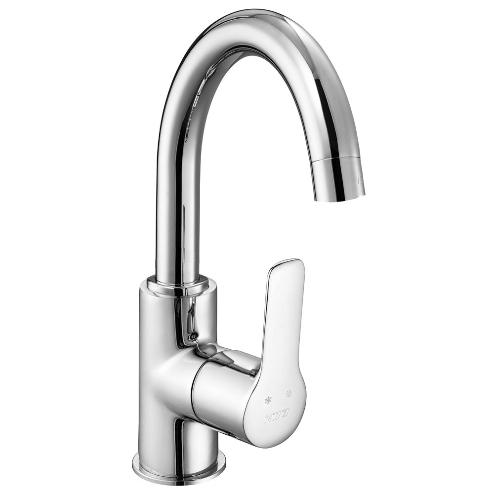 102108953  Смеситель для раковины Luna Swan Pipe Eca 