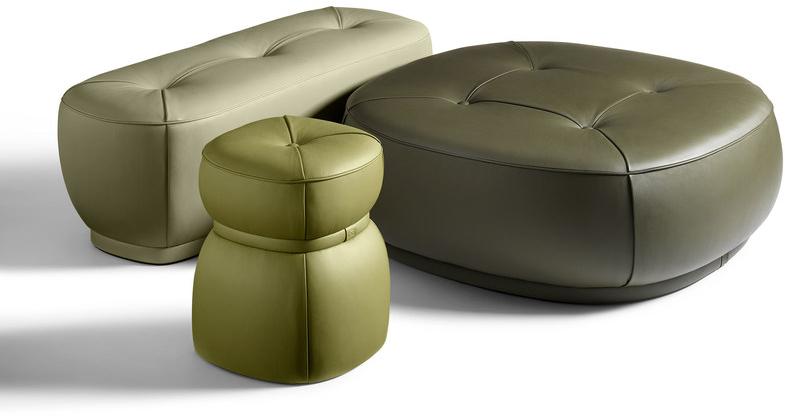 Poltrona Frau Мягкая кожаная скамейка La collezione - divani e poltrone sun-id-1443412 - Вид №2