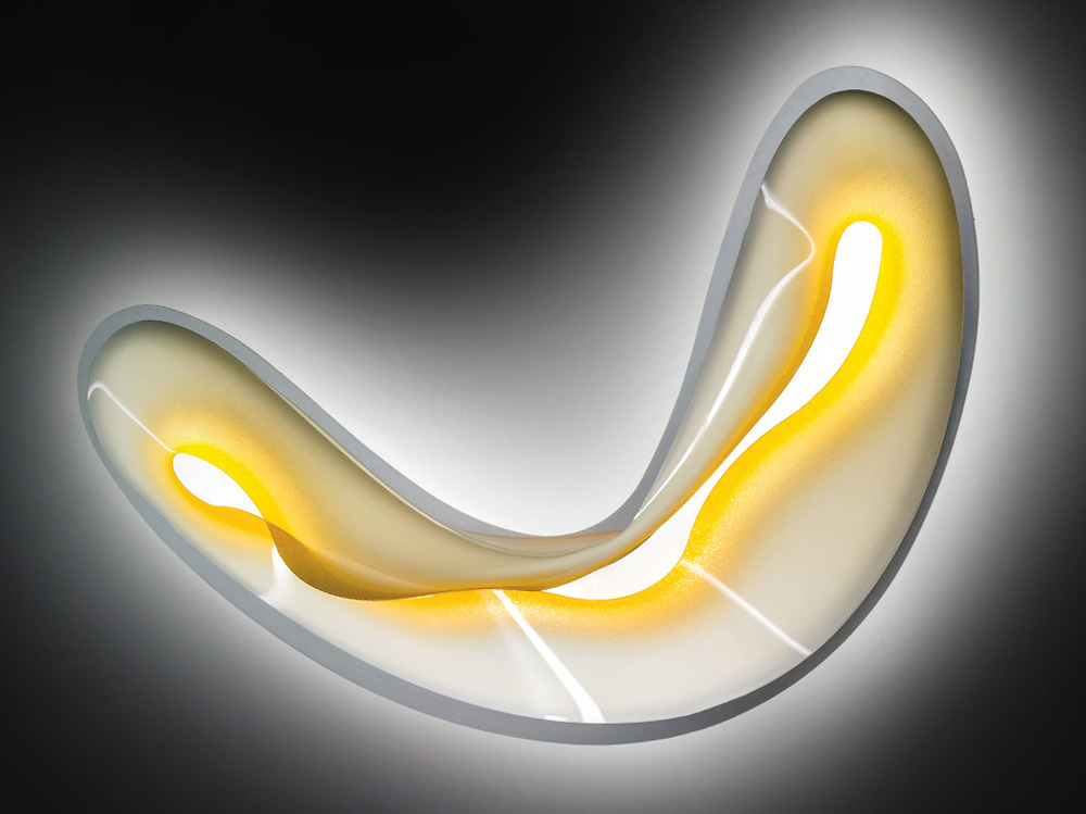 Светильник настенный желтый Crocco Medium Yellow CRO14APP0002G_000 SLAMP  00-3882834 Желтый  - Вид №2