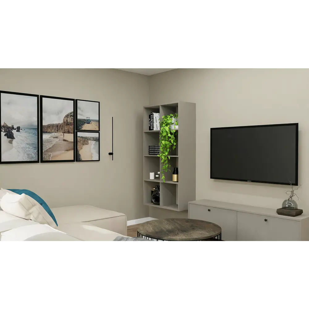 Тумба Santreyd Kub Моно для телевизора с выдвижными ящиками 89378141 STLM-1539227 - Вид №7