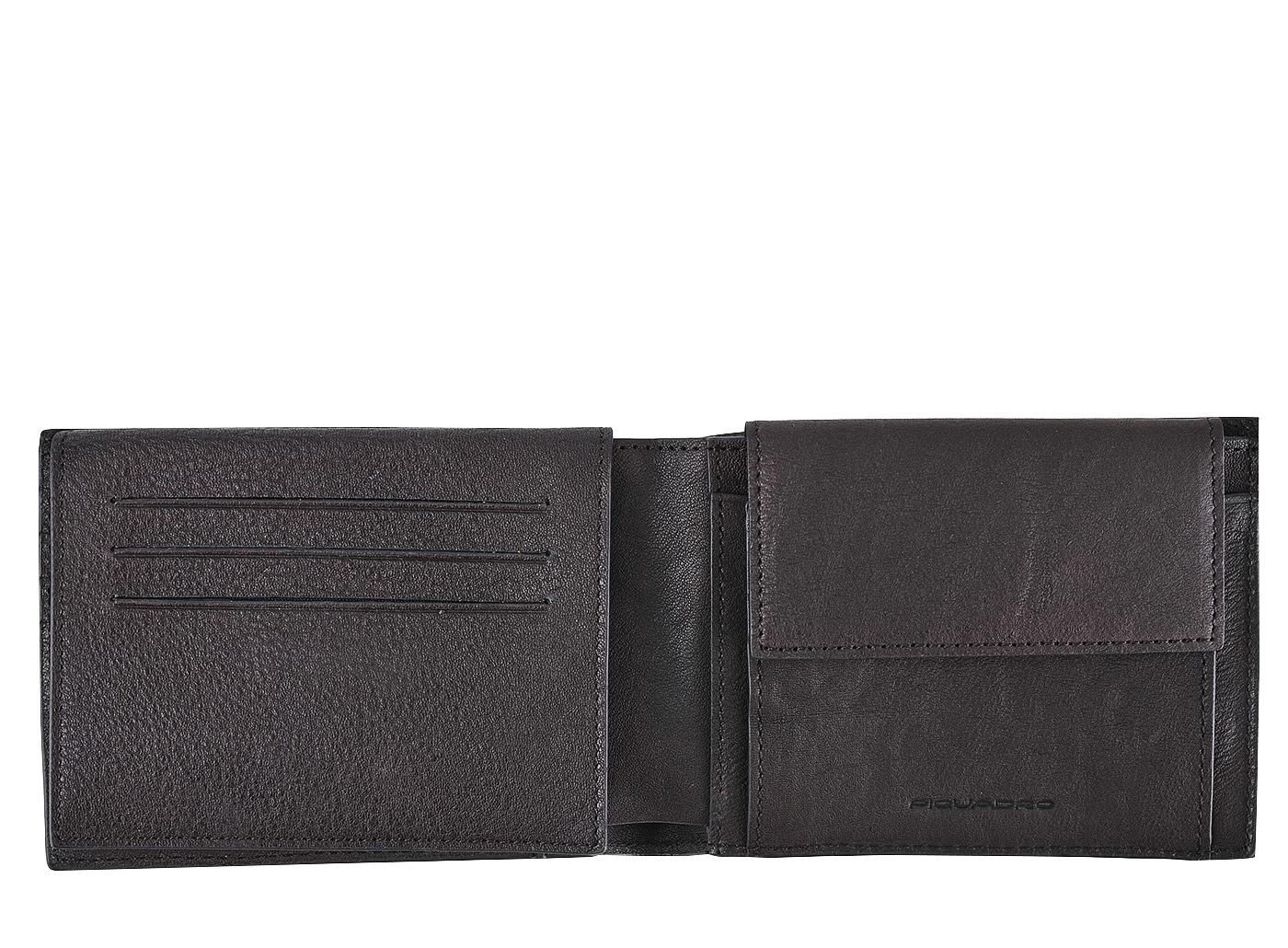 PU1392B3R/TM Портмоне Piquadro Black Square  - Вид №3