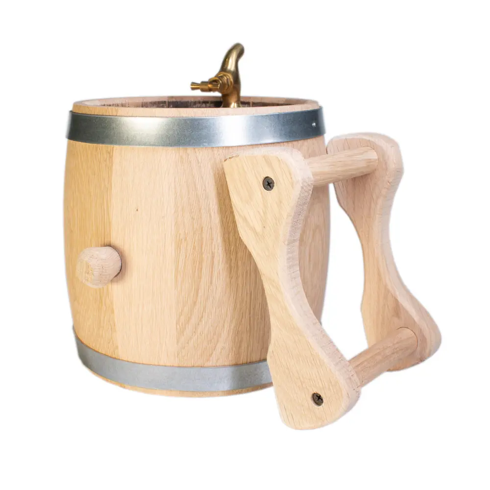 Santreyd Дубовая бочка 3 л для выдержки напитков с краном 89338889 STLM-1405557 - Вид №1