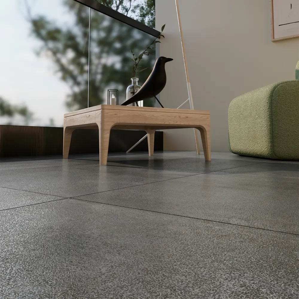 Керамогранит ARCADIA CERAMICA Elite Dark Grey Sugar с эффектом бетона 60×60 см 89396430 STLM-1573072