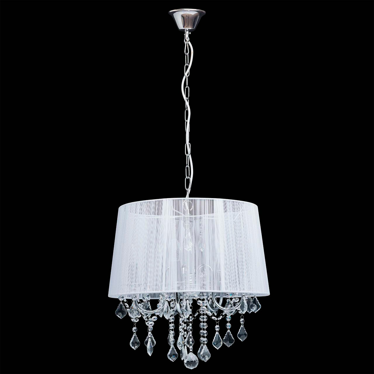 Подвесная люстра MW-Light Федерика 379017805 MW-LIGHT ДИЗАЙНЕРСКИЕ, ФЕДЕРИКА 185572 Белый  - Вид №1