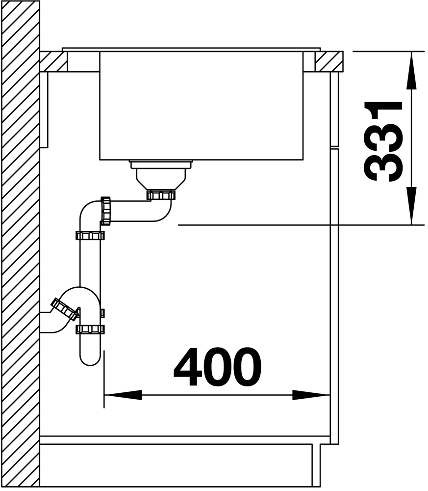 521677 Кухонная мойка Blanco Pleon 5 кофе  Blanco Pleon Кофе - Вид №6