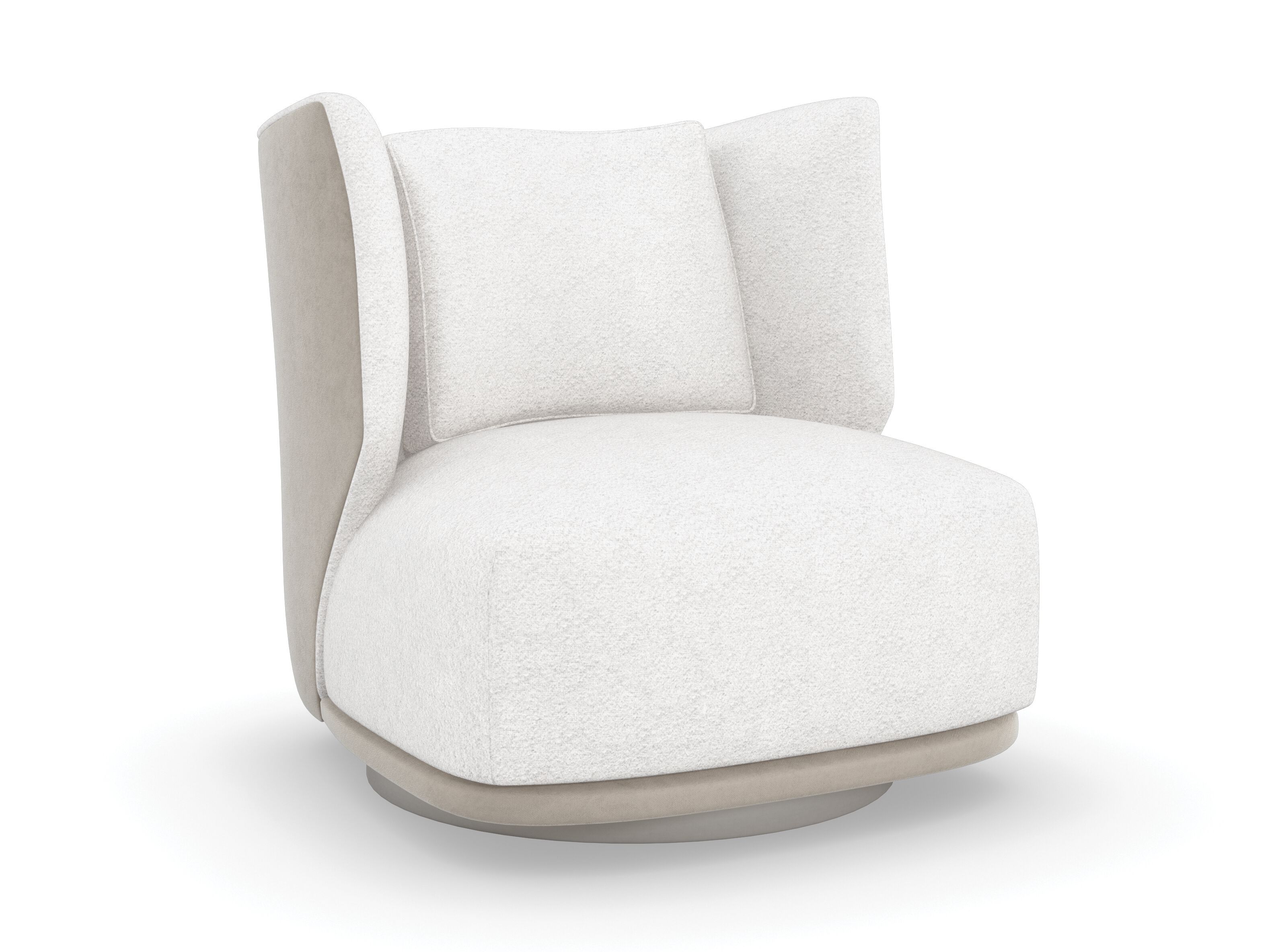 Тканевое вращающееся кресло Caracole SEVILLE ARCH-00028158