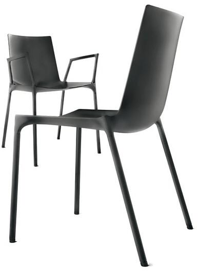 Wiesner-Hager Стул ресторанный полипропиленовый с подлокотниками Macao 6837-200 - Вид №1