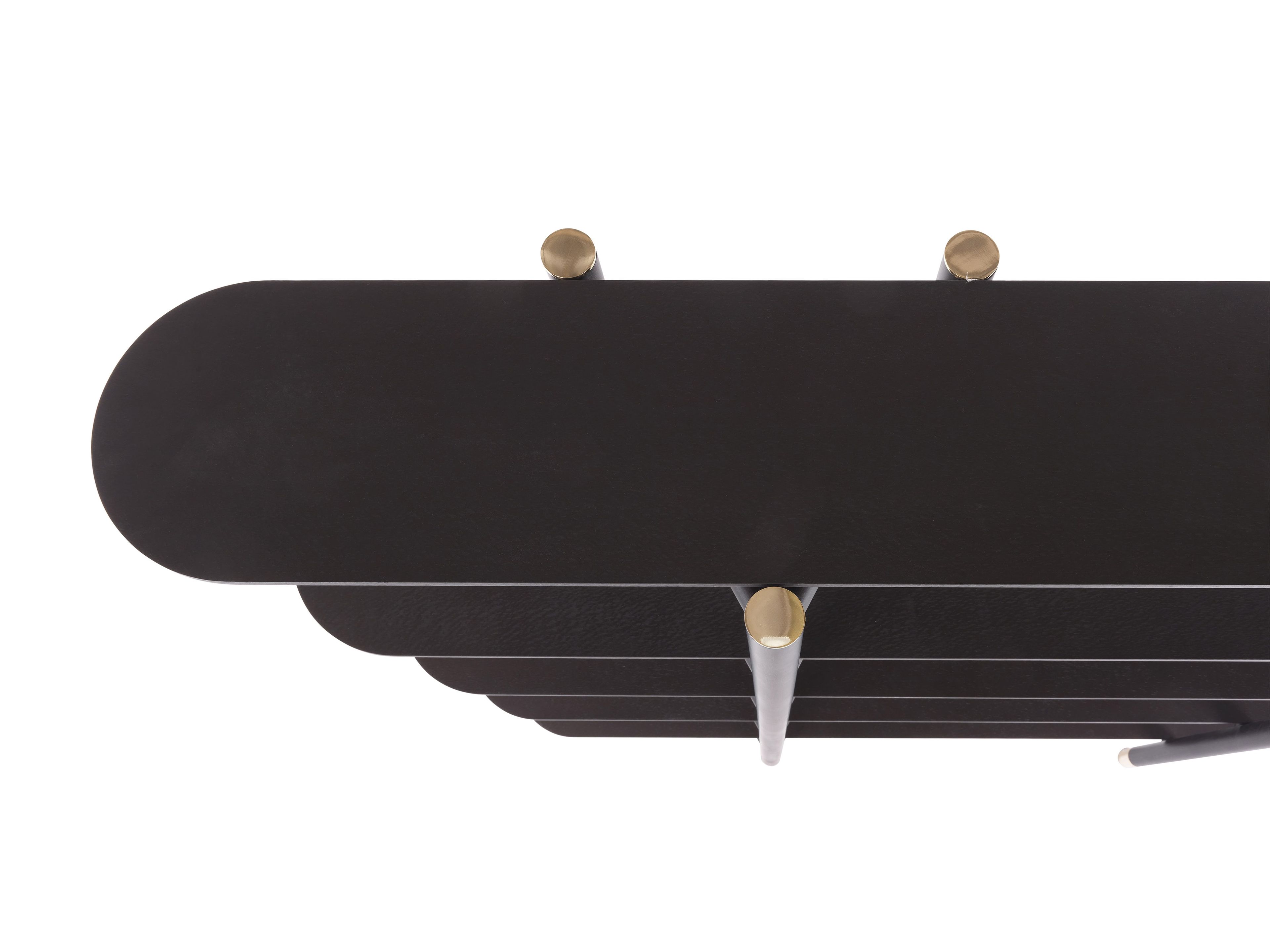 Деревянный двухсторонний книжный шкаф ETRO Home Interiors Woodstock ARCH-00076655 - Вид №4