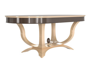 Овальный стол из бука