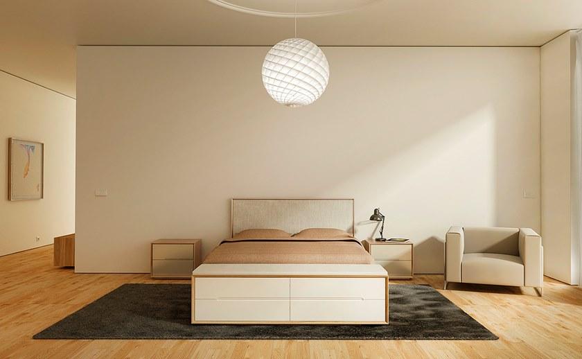 WUDA Двуспальная кровать из дерева Ares sun-id-1485905 - Вид №5