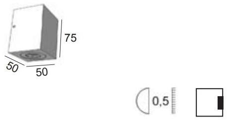 BEL-LIGHTING Светодиодный настенный светильник прямого света Koba 8045  - Вид №2