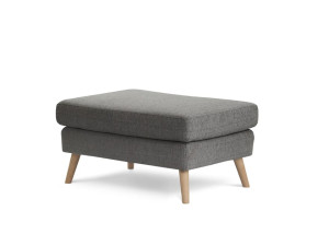 Прямоугольный пуф из ткани