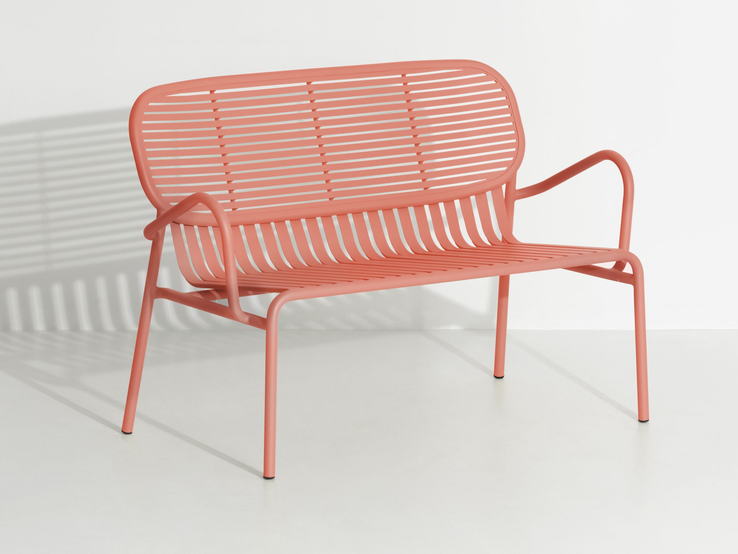 Алюминиевая садовая скамейка с порошковым покрытием с подлокотниками Petite Friture выходные ARCH-00120153 - Вид №33